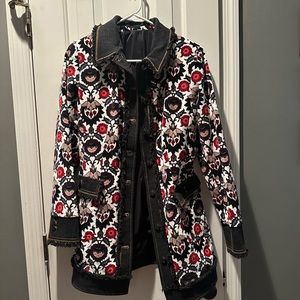 Re-poshing Etcetera corduroy jacket. Size cut out and took a chance but too big.